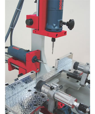 Utilaj automat de frezat canale scurgere apa