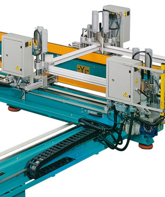 Masina de sudat la patru capete